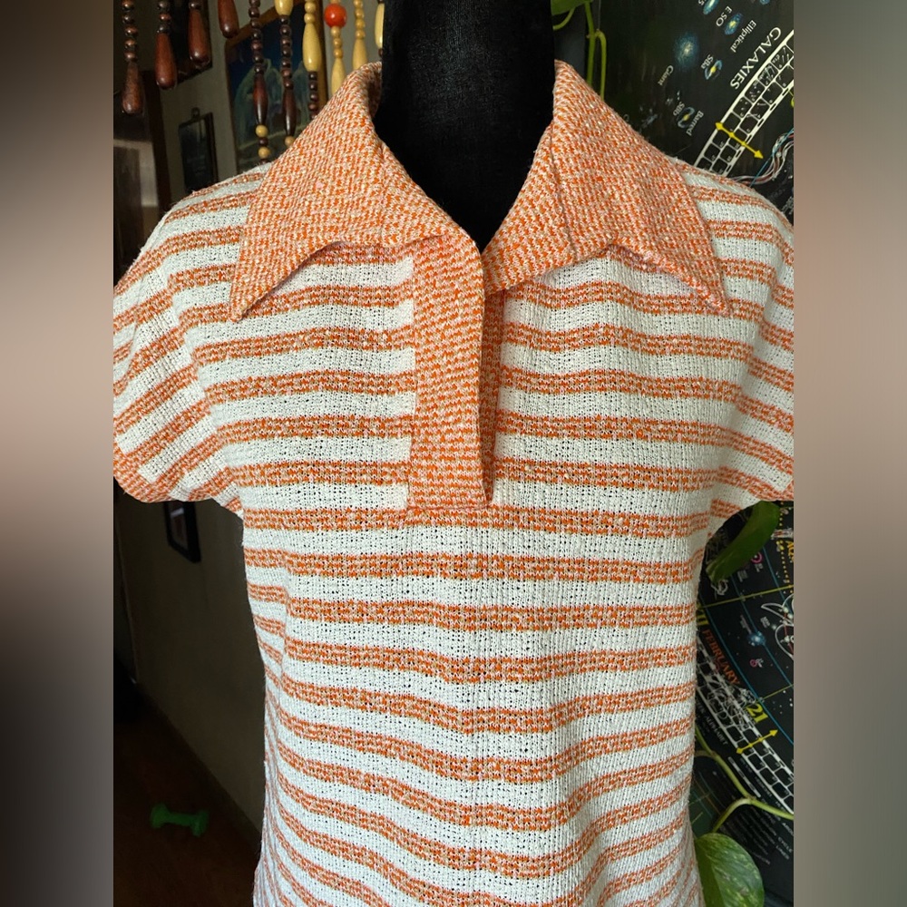 VTG 60’s Lane Bryant Union Made Polyester Top! Tall Shop! Like New. Large.